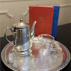 Vintage Silver-Soldered Teapot-Grand Silver Co.